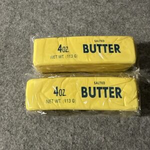 2 pc Butter‎ Stick Squishy 4 oz. Fidget Toy Soft Stress Relief  Yellow